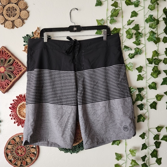 Travis Mathew Other - Travis Mathew Striped Board Shorts